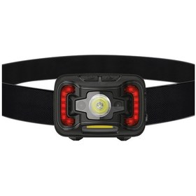 Resim Wolcas Hl3 Duo Sensörlü Şarjlı Kafa Feneri Kafa Lambası Siyah 