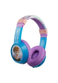 Resim Disney Frozen 2 Karlar Ülkesi 2 Anna Elsa Mikrofonlu Bluetooth Kulaklık 