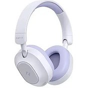Resim Havit H668BT ANC Bluetooth Kulaküstü Kulaklık - 80 Saat, Anc, Çift Cihaz Desteği, Hi-Res Audio (Mor) 