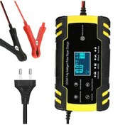 Resim Hallow 3 Aşamalı Otomatik Akıllı Pil Şarj Cihazı Lcd Ekran 