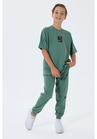 Resim Rolypoly Erkek Çocuk Yeşil Eşofman Takımı Rp3768-c-v1 Yeşil 