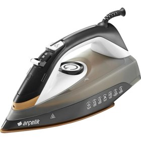 Resim 2400W Seramik Tabanlı Ütü, Hafif ve Güçlü, Gri Renk 