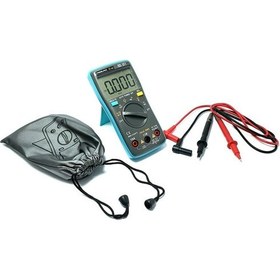Resim Toolfıx Tf-101 Işıklı Dijital Multimetre Ölçü Aleti True Rms 