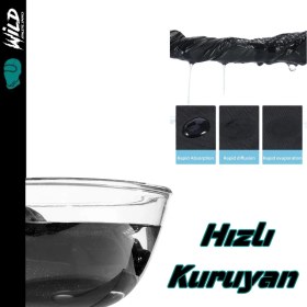 Resim Wild Athletic Balaklava Termal Spor Motor Maske Shadow Beyaz Siyah 