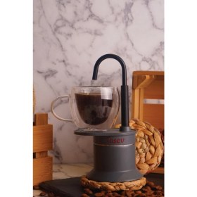 Resim UltraMint Pratik ve Şık Moka Pot, Kahve Keyfini Kolayca Çıkarın 