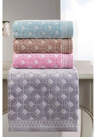 Resim Özdilek Decora Kadife Banyo Havlusu 90x150 44124 