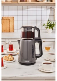 Resim Karaca Mega Tea 1501 1500 W Cam Çay Makinesi 