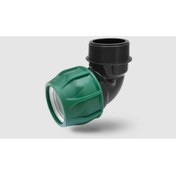 Resim BilfolD Poelsan Siyah 20X1/2 Erkek Dirsek 