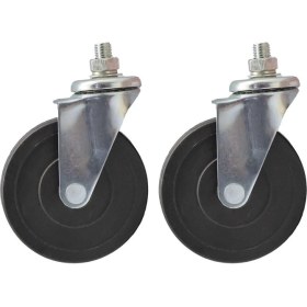 Resim Stanley PA616 MT519-MT520 Taşıma Arabası İçin Küçük Pu Hareketli Yedek Teker (1 Çift) 