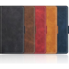 Resim Trendooze Yatay Toka Telefon Taraflı Realme Pro+ Pro Manyetik Kılıfı Deri Çift Çevirme 11 11 / Ko 