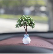 Resim Yeni Araba Mini Ağaç Süslemeleri Merkezi Konsol Arabaya Monte 1 Adet 