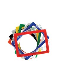 Resim Plastik Çerçeve - A/4 30 21 Cm Pakette 10 Adet Kırmızı 