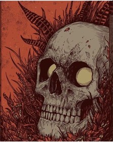 Resim Bandana Light Skeleton Siyah 