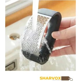 Resim Pratik Sarımsak Ezici ve Doğrayıcı, Hızlı ve Kolay Kullanım Aleti 