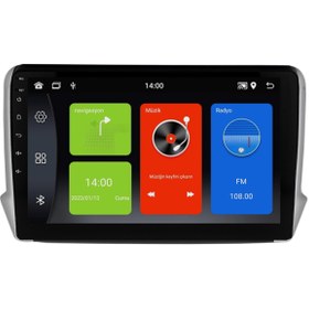 Resim Peugeot 208 Android Multimedya Sistemi (2013-2021) 