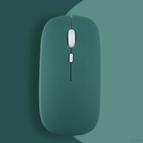 Resim Sneezy Lenovo Tablet Şarj Edilebilir Sessiz Mouse Bluetooth + 2.4Hz Wifi Kablosuz Mouse Fare 