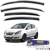 Resim Niken Opel corsa d cam rüzgarlığı kromlu 2007 / 2015 