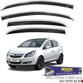 Resim Niken Opel corsa d cam rüzgarlığı kromlu 2007 / 2015 