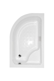 Resim Waterway Rıo Oturmalı Mini Oval Küvet 120x80 H:43 Gövde+Metal Ayak+Ön Panel 