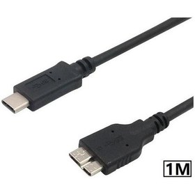 Resim 5241 Usb Type C To Micro Usb 3.0 Taşınabilir Hdd Hard Disk Kablosu 1m 1 Metre 