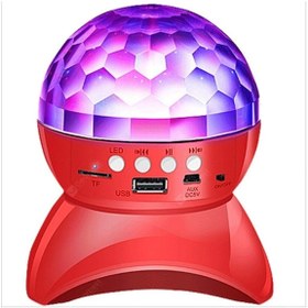 Resim Teknobab Disko Topu Led Işıklı Şarjlı Bluetooth Hoparlör Disco Speaker Aux/Fm/Tf Card 7697196848222 