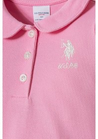 Resim U.S. Polo Assn. U.s. Polo Assn Kız Bebek Elbise Pembe-2357 Pembe 
