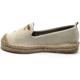 Resim Feles Espadril Kadın Babet Ayakkabı Ten Rengi 