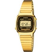 Resim Casio La670wga-1df Retro Gold Dijital Kol Saati 