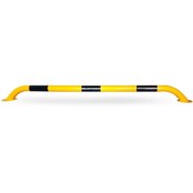 Resim Soylu Grup Kent ve Bahçe Mobilyaları Sarı Otopark Araç Stoperi – 200x16 cm | 60 mm Dayanıklı Otopark Demiri 