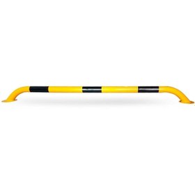 Resim Soylu Grup Kent ve Bahçe Mobilyaları Sarı Otopark Araç Stoperi – 200x16 cm | 60 mm Dayanıklı Otopark Demiri 