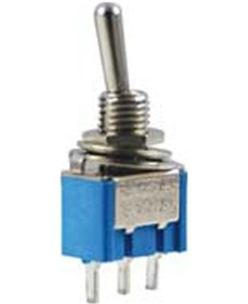 Resim Toggle Swıtch On-off 3p İğne Ayak Pcb 180' 