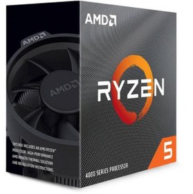 Resim Amd RYZEN 5 4500 11MB 6çekirdekli VGA YOK AM4 65w Kutulu+Fanlı 