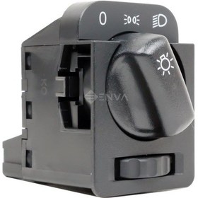 Resim Opel Corsa B Kasa Far Açma Düğmesi Anahtarı 1993-2000 