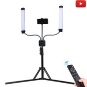 Resim Gdx Pro MakeUp Light Double Arm BiColor Beauty Blogger Kit 