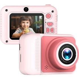 Resim 1080p Dijital Kamera 20mp Çocuk Kamerası Sevimli Çocuk Kamerası Karikatür Çocuk Selfie Kamerası Erkek Ve Kızlar İçin 4x 