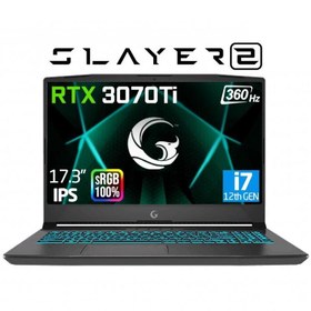 Resim Game Garaj 10XL-3070TI D5 C4 Slayer 2 Intel Core İ7-12700H 64GB 1TB SSD RTX3070TI 8GB 17.3 inç Freedos Notebook 