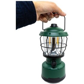 Resim Rox 0217 Şarjlı Retro Outdoor Kamp Feneri 500 Lümen 