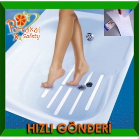 Resim Portakal Safety Banyo Zemin Kaydırmaz Bant-Pembe (118723364) 