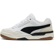 Resim Puma Erkek White Black Gray Rebound Retro Sd Sneaker Spor Ayakkabı 40021401 Beyaz 