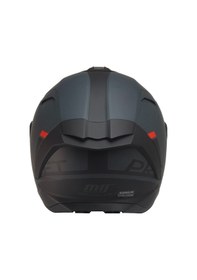 Resim Mts Full Face Double Güneş Vizörlü Ece 22.06R Motosiklet Kaskı - Gri 
