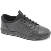 Resim Pepita 6424 Anatomic Doğal Deri Kaymaz Taban Erkek Ayakkabı Siyah 