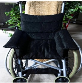Resim Benlife Tekerlekli Sandalye Minderi - Hasta Bakım Minderi - Siyah 