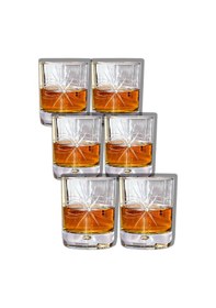 Resim Decocıa Bubble 6lı Viski Bardağı 240cc Mira Desenli 
