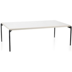 Resim Burosit Bürosit Milayak Dikdörtgen Sehpa 120X70 Beyaz 