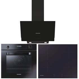 Resim Siyah 3'lü Ankastre Set (HH 64 CCB - HDG6C2GBTK - HOT 3051 BI/E) 