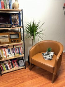 Resim Limon Koltuk ’dan Suni Deri Flux Berjer 