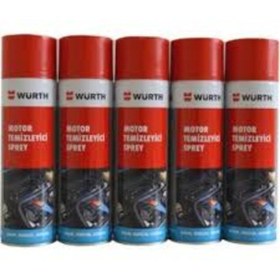 Resim 5x Würth Motor Temizleme Spreyi 500 Ml 5x25x5 