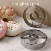 Resim 1 Adet, Donut Kesici, Paslanmaz Çelik Hamur Kesme Kalıbı, Pişirme Araçları, Ev Mutfak Aksesuarları 