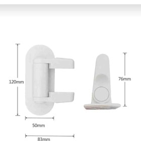 Resim Meyre Manuel Çocuk Kapı Kilidi Kendinden Yapışkanlı Bebek Emniyet Kilidi Pratik Çok Fonksiyonlu Kilit 