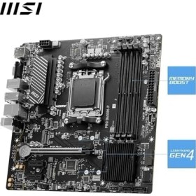 Resim NY Home Msi Pro B650M-P Amd B650 Am5 Soket Ddr5 6000(OC) Mhz Matx Anakart 